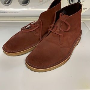 Clarks suede ankle boot